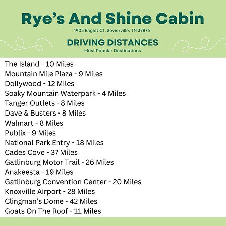 Ryes And Shine Bootlegger'S Cabin! Hot Tub* Pool* Arcade* Billiards *Ev * Pet Friendly Севьервилл Экстерьер фото